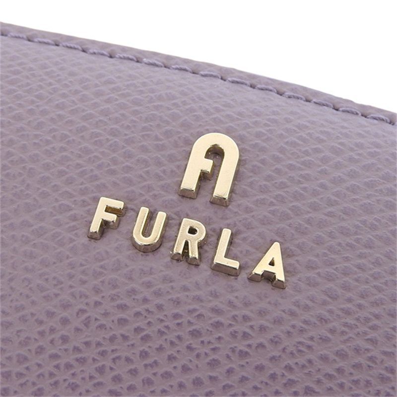 フルラ 小物 レディース ポーチ アウトレット レザー パープル CAMELIA COSMETIC CASE S WE00450ARE0002493S FURLA