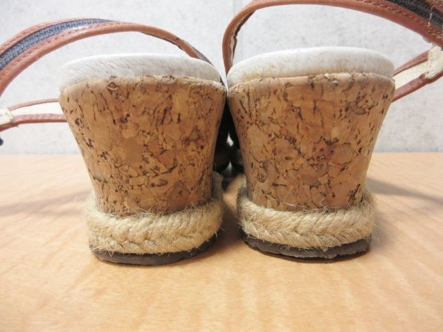 L.L.Bean エルエルビーン サンダル ヒール ブルー系 size7M(約24cm)