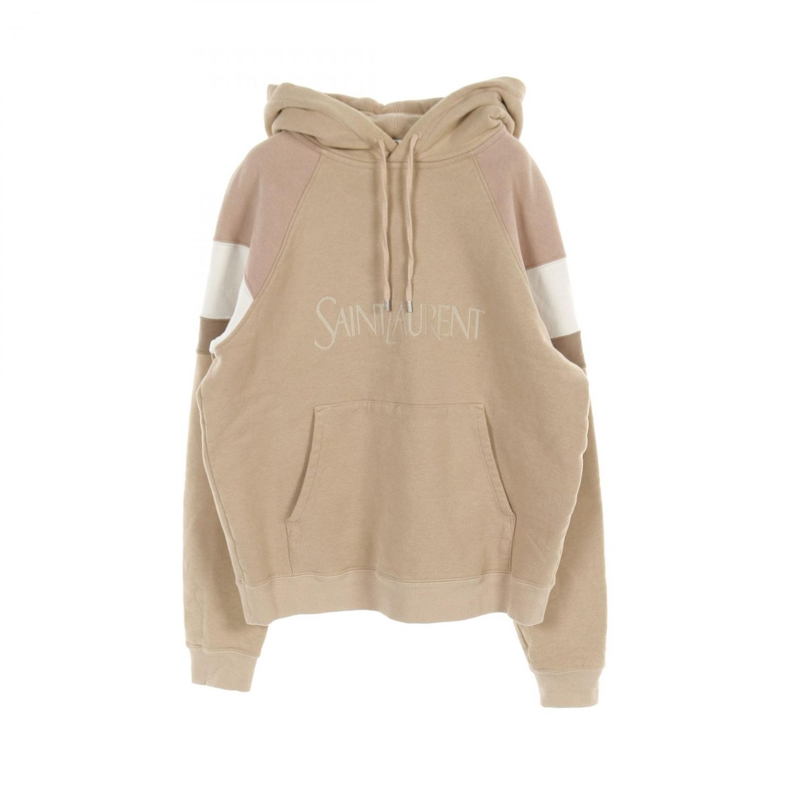 SAINT LAURENT ベージュ パーカー サンローラン Saint Laurent Paris（サンローラン パリ） パーカー ベージュ 楽天