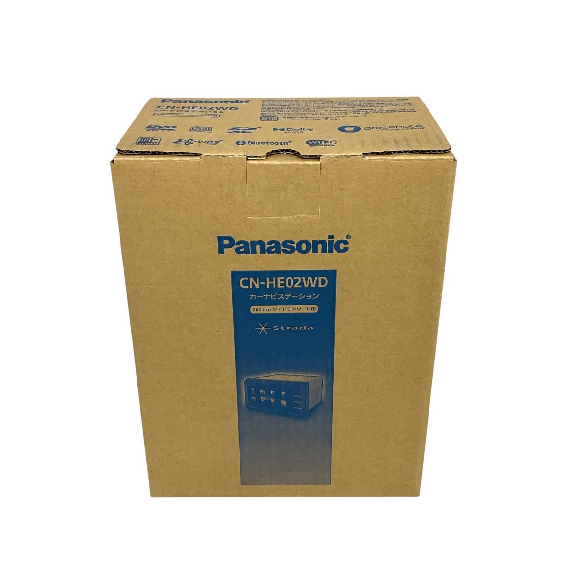 Panasonic Strada CN-HE02WD カーナビ 200mmワイドコンソール用 Bluetooth カーナビゲーション パナソニック ストラーダ S9989922