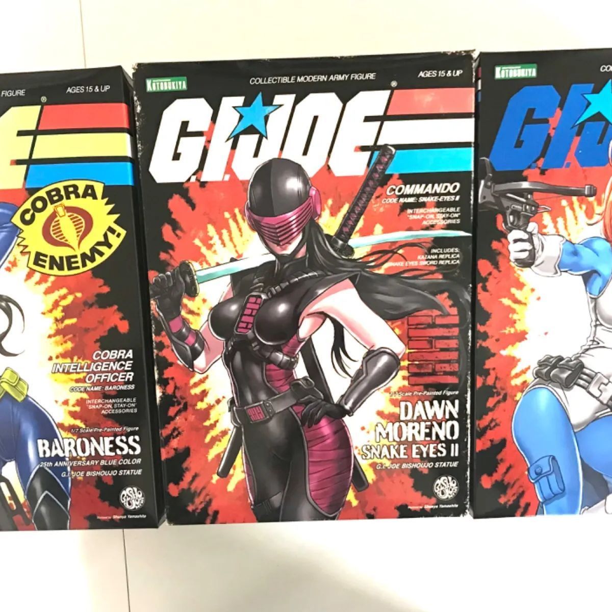 G.I. JOE美少女 G.I.JOE バロネス 25thアニバーサリーブルー 限定版 ＋ 