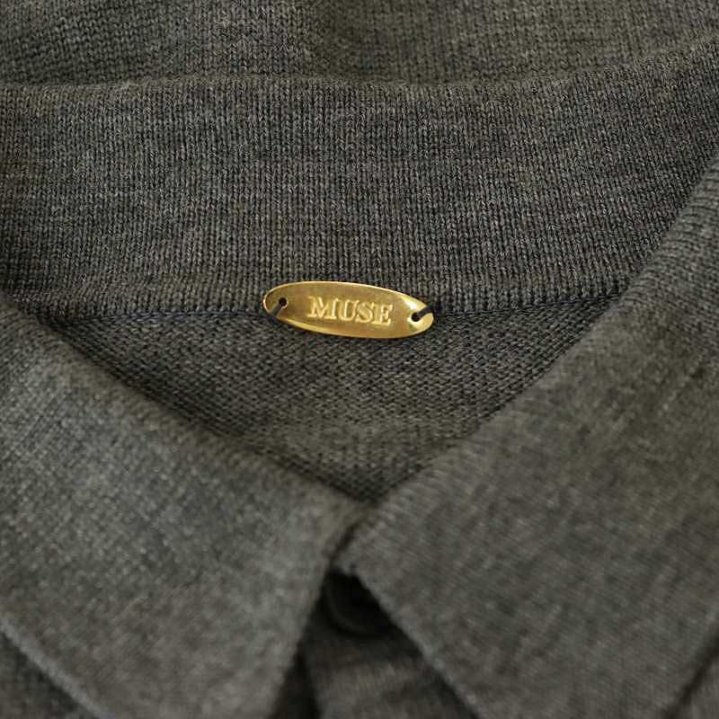 短期出品‼️ミューズドゥーズイエム クラス  WISHPOLO カーディガン 中古・古着通販】MUSE de Deuxieme Classe (ミューズ ドゥーズィエム