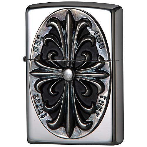 A130896 ZIPPO(ジッポー) ライター シルバー メタル エンブレム