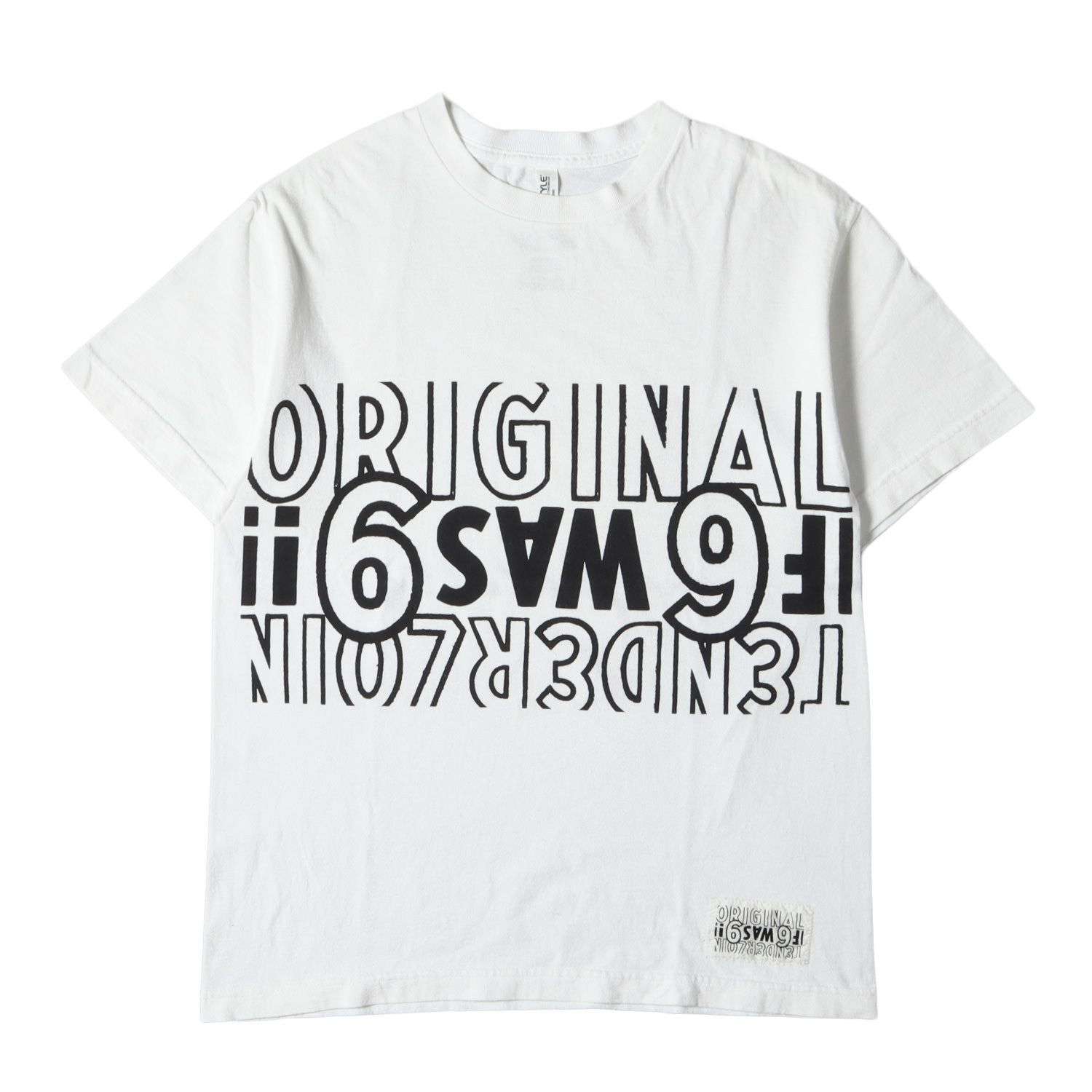 テンダーロイン　ロンT White Lサイズ TENDERLOIN-テンダーロイン- / TOKYO LOGOSHOP 東京ロゴショップ