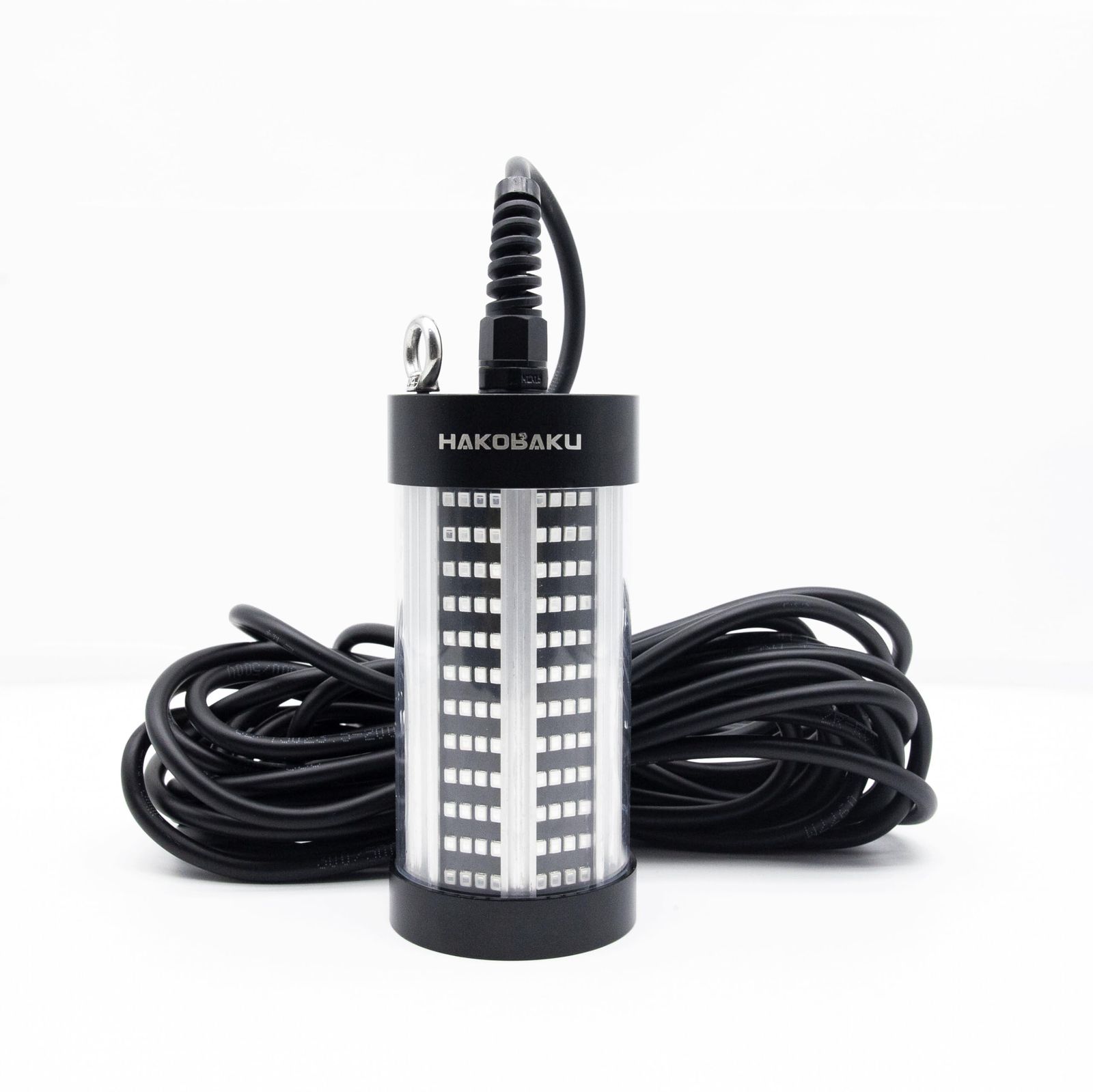 HAKOBAKU 集魚灯 調光機能付き 10w|70w 明るさ調光 水中 強力 LED 堤防 船 シラスウナギ漁 アジ イカ タチウオ釣り 集魚ライト 7M|8Mケーブル USB5V 12v 24v 48v 対応 高輝度 青緑色 DC12～60V