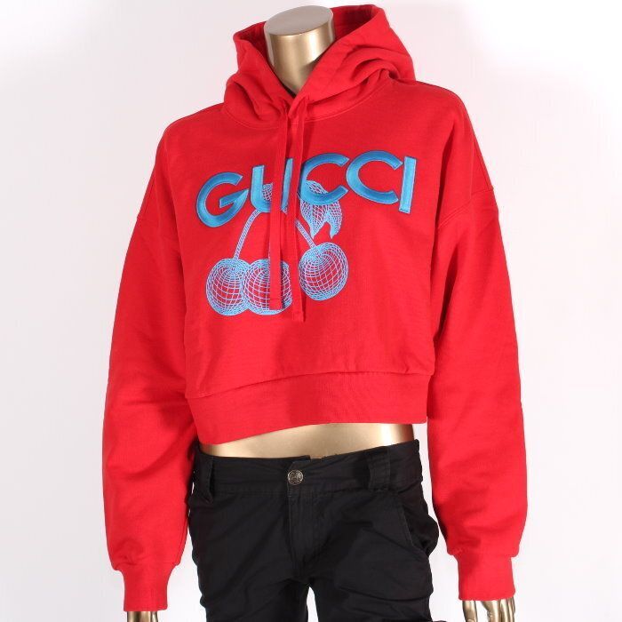 グッチ GUCCI クロップド スウェット パーカー 776910 XJGDR