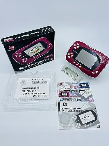 スワンクリスタル ワインレッド本体+ソフト WonderSwan Crystal 本体