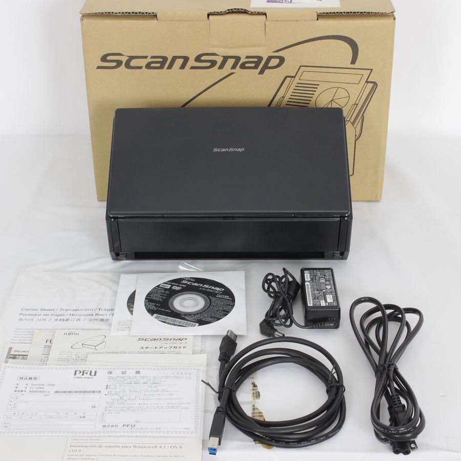 美品】富士通 ScanSnap iX500 FI-IX500 スキャナ A4 Wi-Fi対応 スキャンスナップ 本体 - 激安アウトレット 店