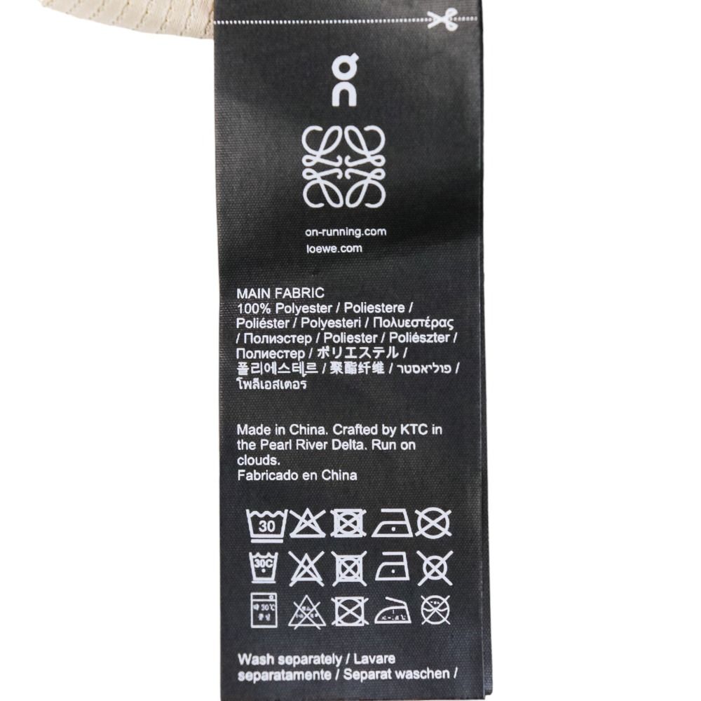 ♥ LOEWE × On ロエベ オン コラボ performance t-shirt グラデーション Tシャツ S929Y22X02 M GRADIENT ORANGE レディース 古着 NICORILABO_COM