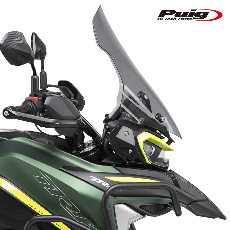 Puig 22585H TOURING SCREEN SMOKE BENELLI TRK 702 23-25 TRK 702X 23-25 プーチ スクリーン カウル BRIGHTFACE_UK