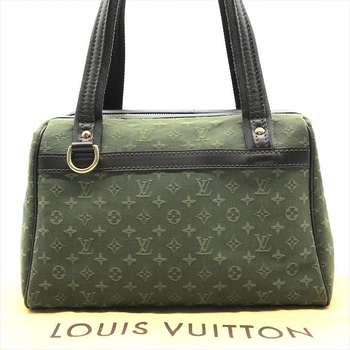 良品 象革 クロコダイル バイカラー ケリー型 ハンド バッグ ブラック  