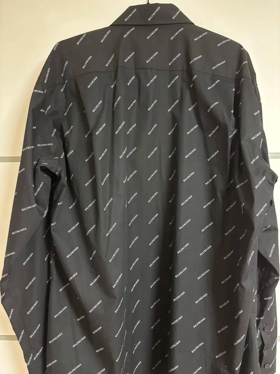 BALENCIAGA(バレンシアガ) バックロゴ オーバーサイズ シャツ チェック