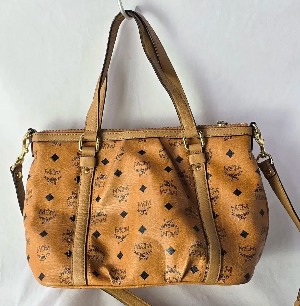 MCM ヴィセトス スモール ショッパーバッグ クロスバッグ WWW_MORNINGWALKER_COM