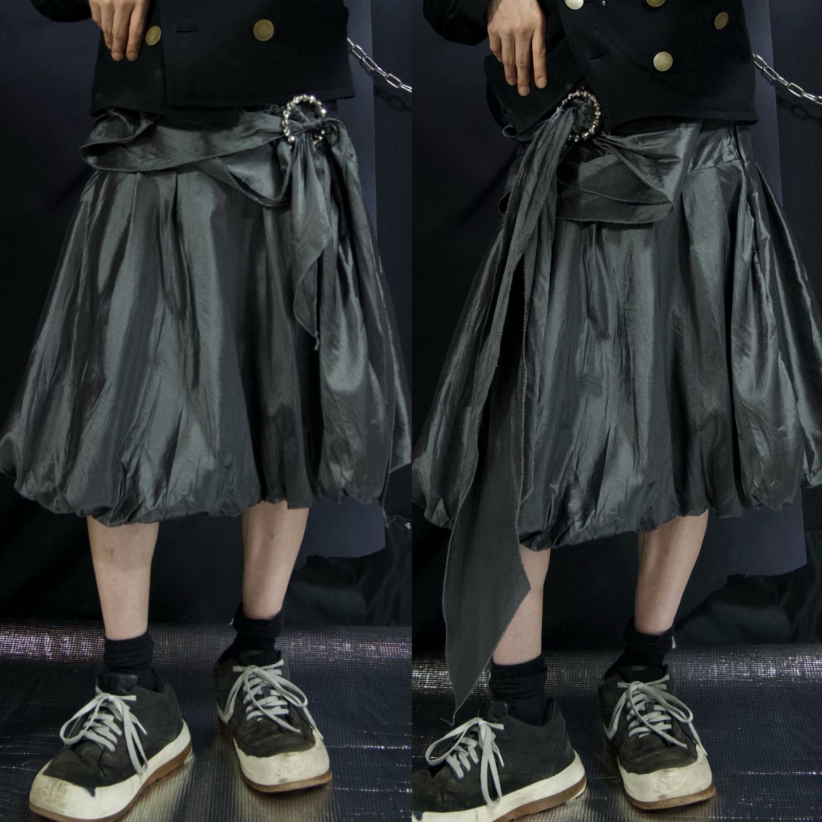 J.LINDEBERGレディースバックブリッジロゴ ジップアップ M J