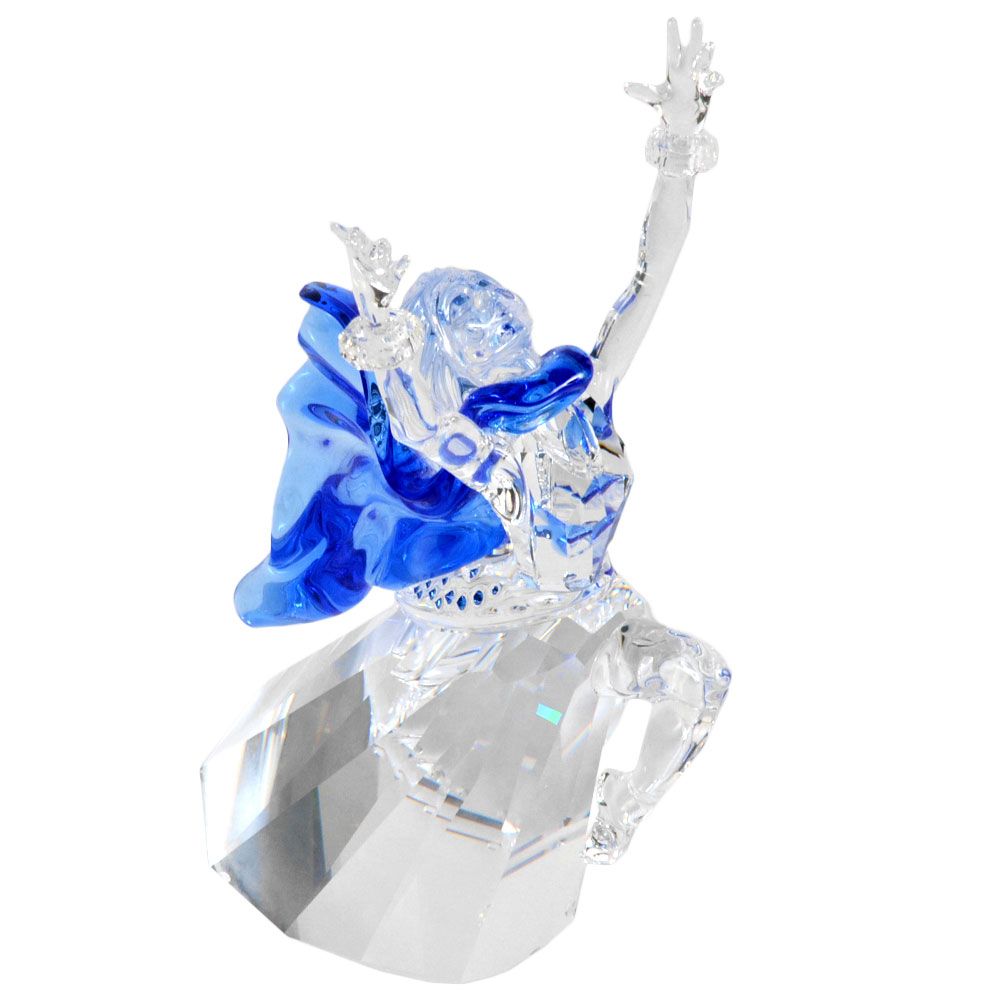 SWAROVSKI - スワロフスキー SWAROVSKI マジックオブダンス イサドラ オブジェ 置物 279648 クリア SCS会員限定 タイトルプレート付【中古】 Swarovski Crystal Isadora 