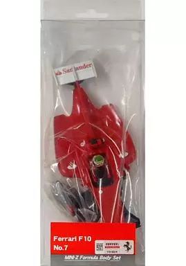 ラジコン フェラーリ F10 Santander 7 ミニッツレーサー用ボディセット レッド MFB44