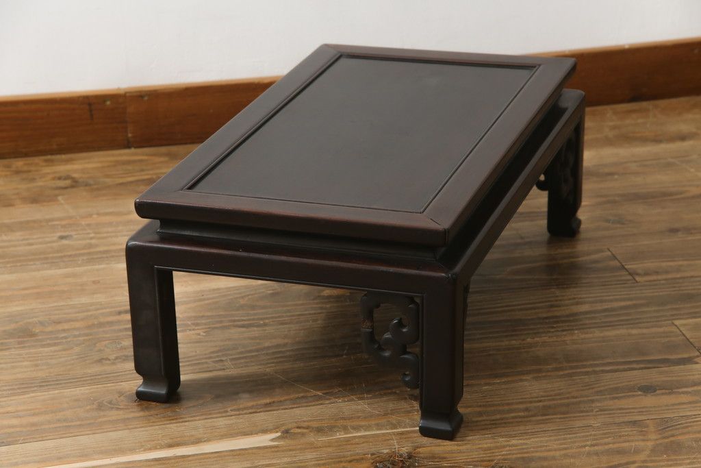 高級 天然木 一枚板 花瓶台 盆栽台 花台 工芸品 飾り台 置物