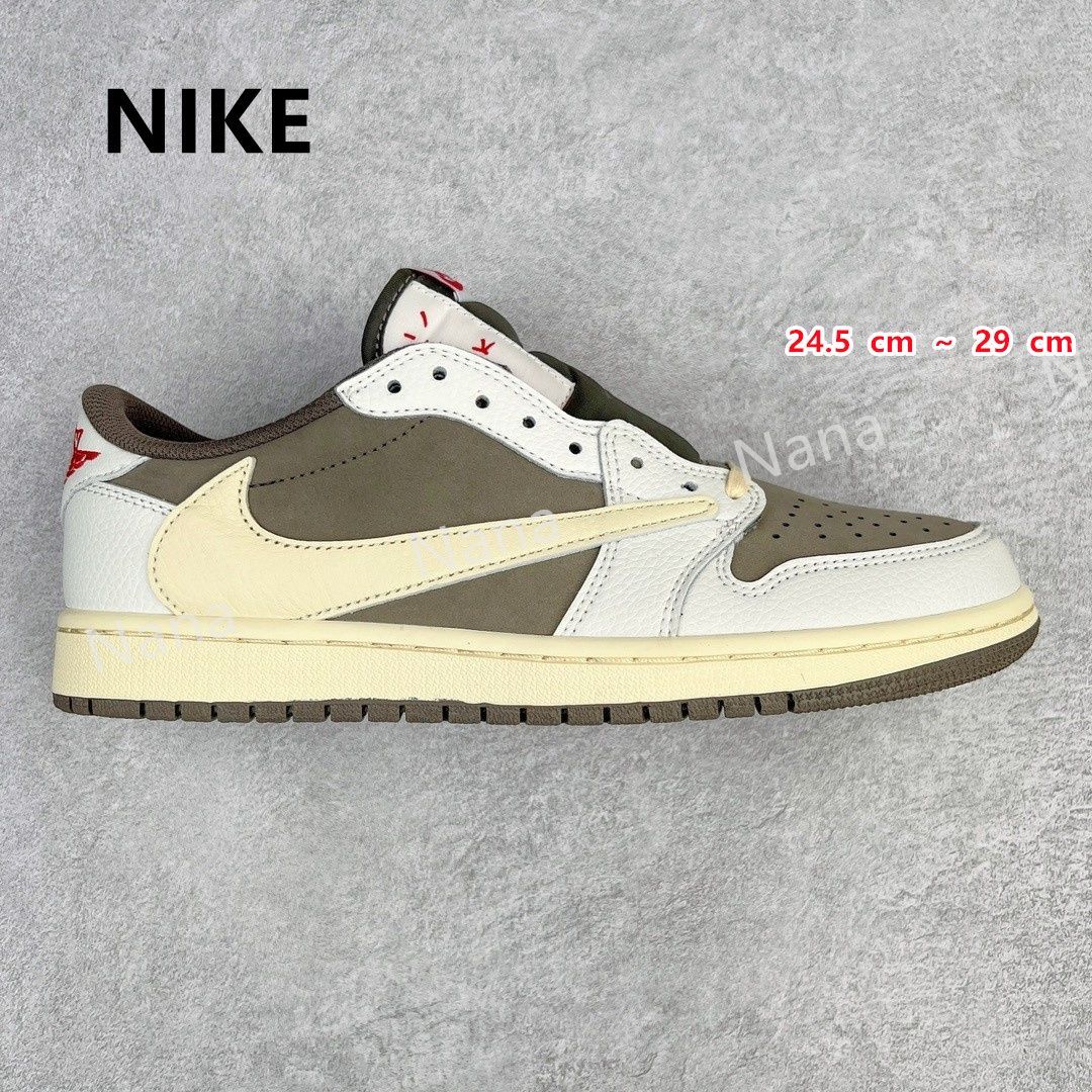 新品 未使用 Travis Scott x Nike Air Jordan 1 low Og SP Reverse Mocha トラヴィス・スコット × ナイキ エアジョーダン1 ロー OG "リバースモカ" DM7866-162 男女兼用