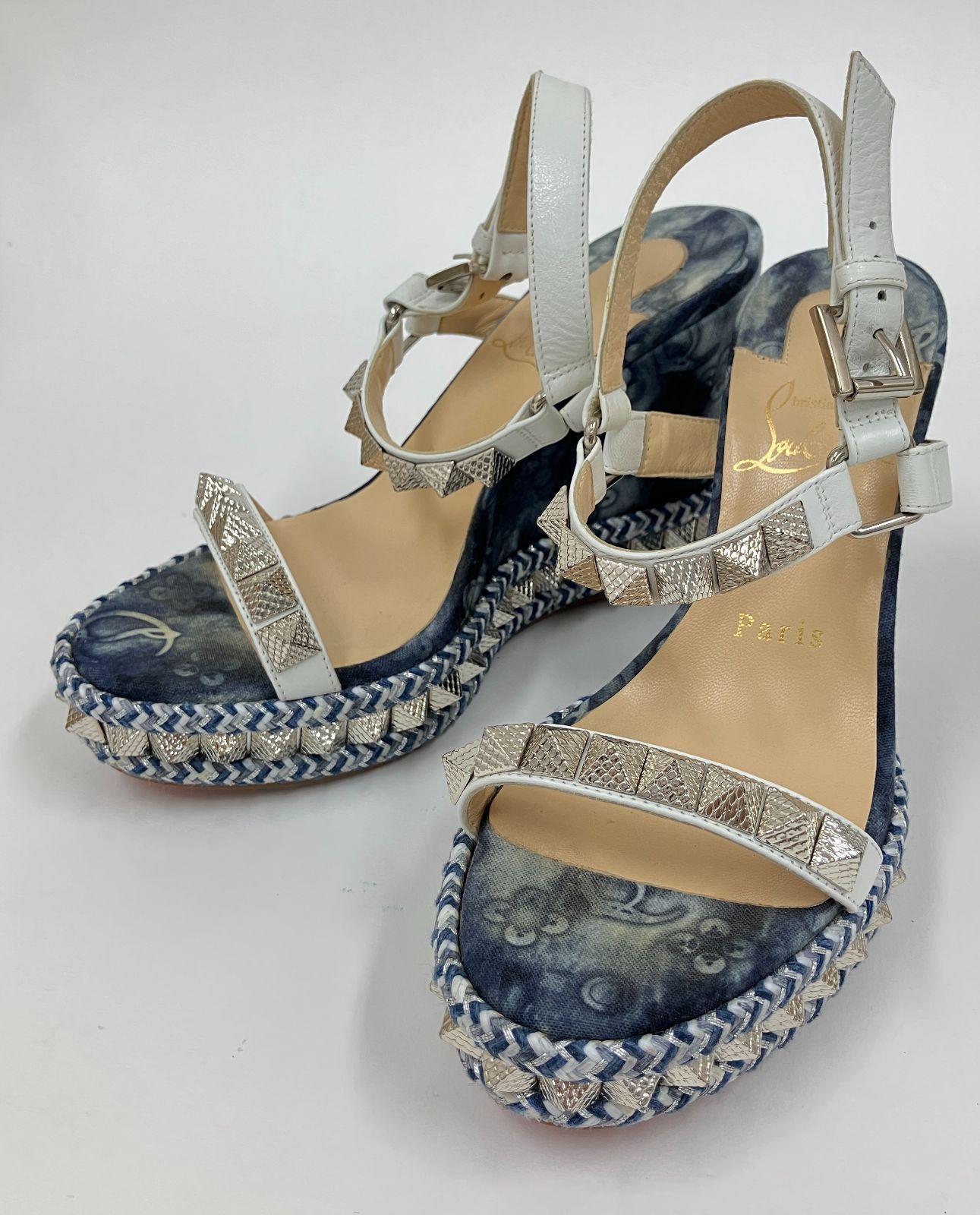 Christian Louboutin クリスチャン・ルブタン ピラクルー 靴 ウェッジ