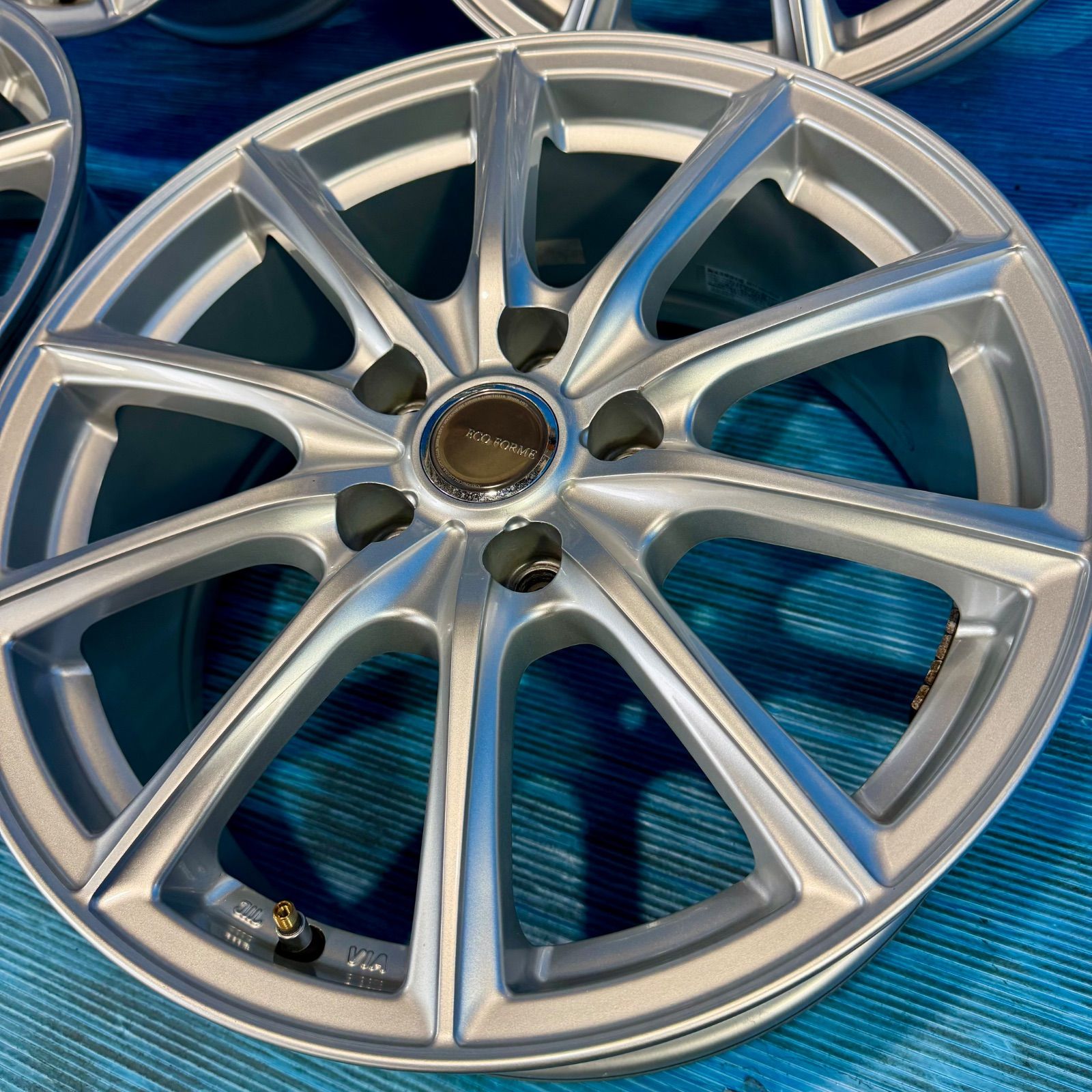 中古アルミ17X7.0エコフォルム CHR、エクストレイルなど 中古アルミ17X7.0エコフォルム CHR、エクストレイルなど