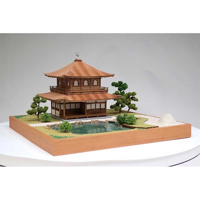 ウッディジョー 木製模型 1/75 慈照寺 銀閣 - メルカリ