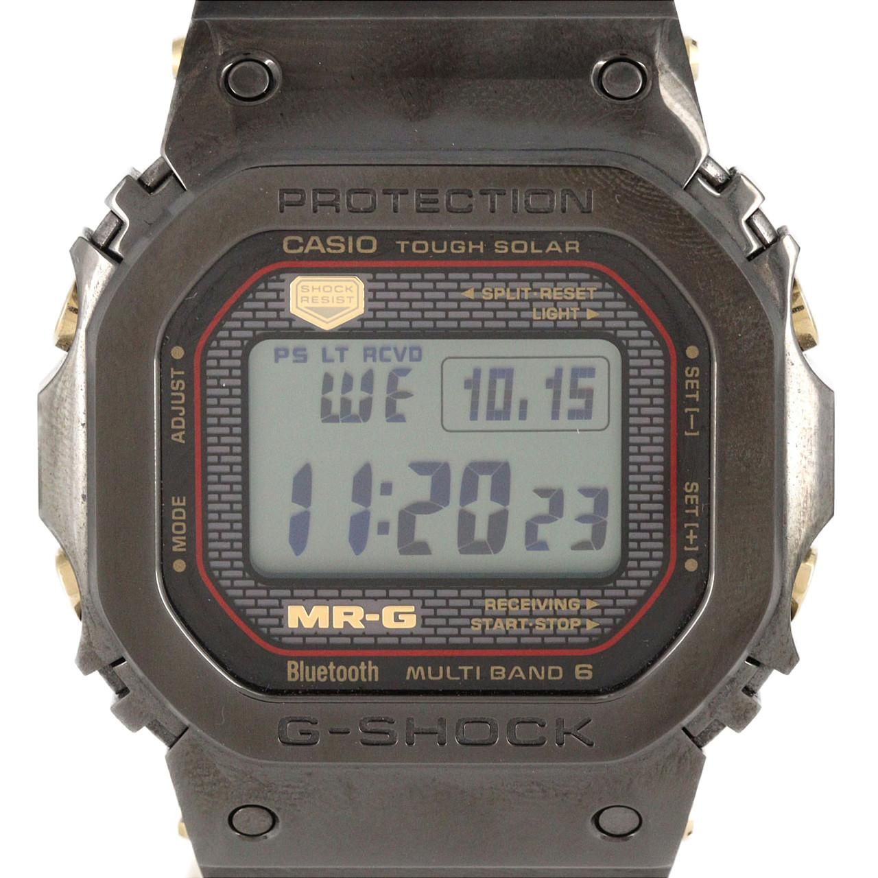 カシオ G-SHOCK･MR-G 電波時計 MRG-B5000B-1JR TI ソーラークォーツ