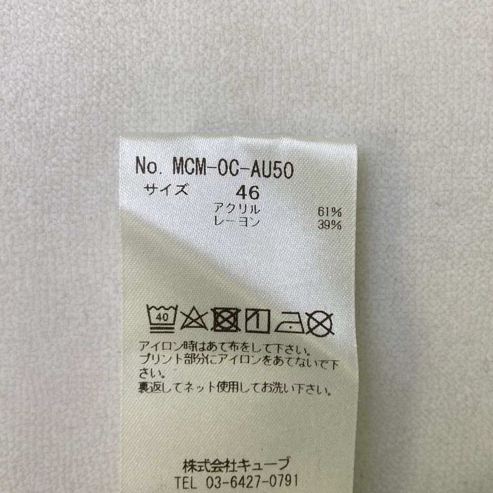 サイズ：46 MARK&LONA マークアンドロナ  ハイネック長袖Tシャツ  ブラック系 [240101483998] ゴルフウェア メンズ ストスト サイズ：46 MARK&LONA マークアンドロナ ハイネック長袖Tシャツ
