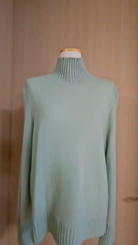 カシミアグリン上下セット