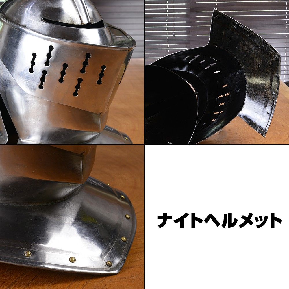 西洋甲冑　手甲　中世ヨーロッパ　金属 A10879 中世ヨーロッパ 騎士道 中世風甲冑鎧100%ハンドメイド