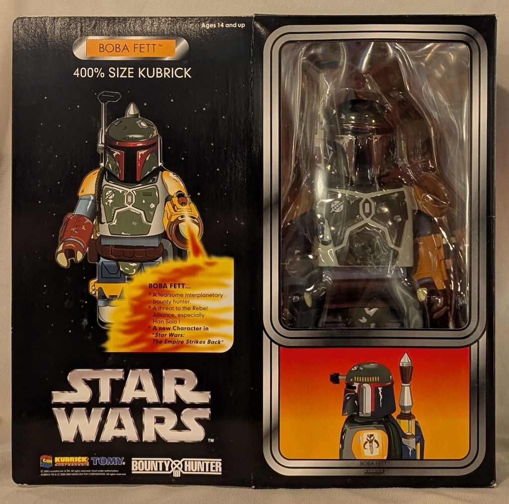 Bounty Hunter KUBRICK ボバフェット 400% Amazon.co.jp: Bounty Hunter KUBRICK ボバフェット 400% 1000体