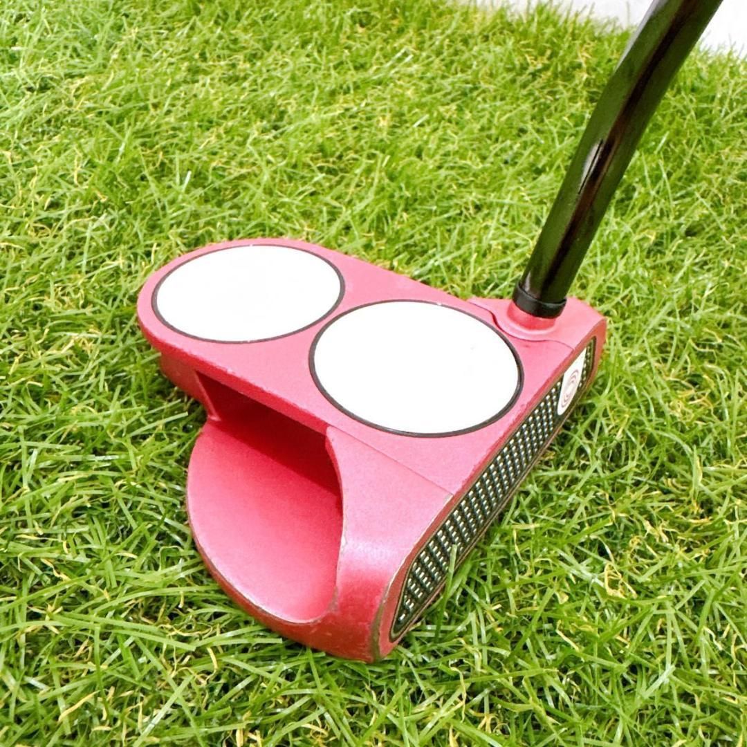 ODYSSEY O-WORKS PINK 2-BALL オデッセイ パター 32 ODYSSEY（オデッセイ） - パター - オー・ワークスピンク #7オー