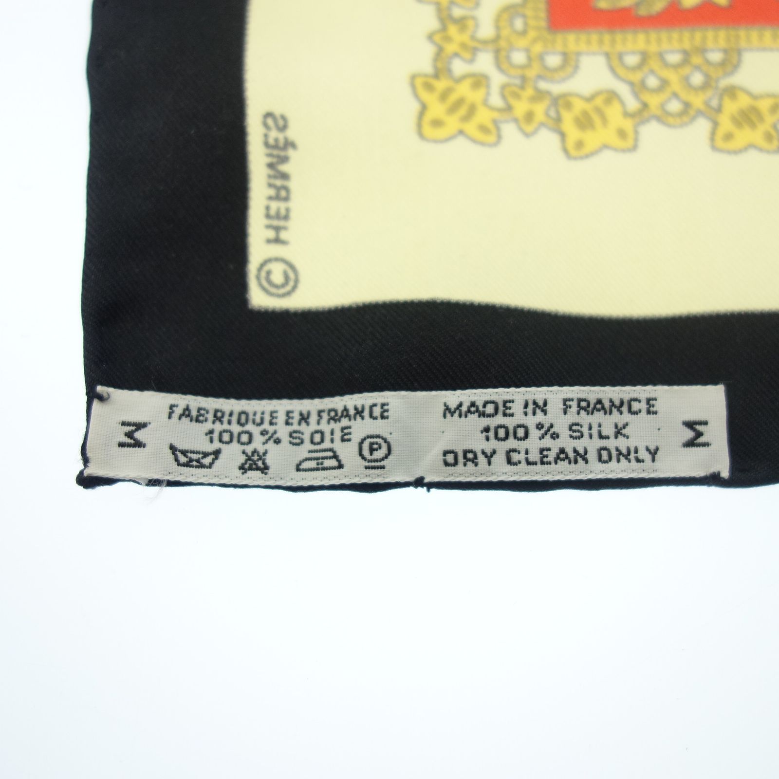 エルメス スカーフ カレ90 Brins d'Or 金の若枝【AFI9】 - メルカリ