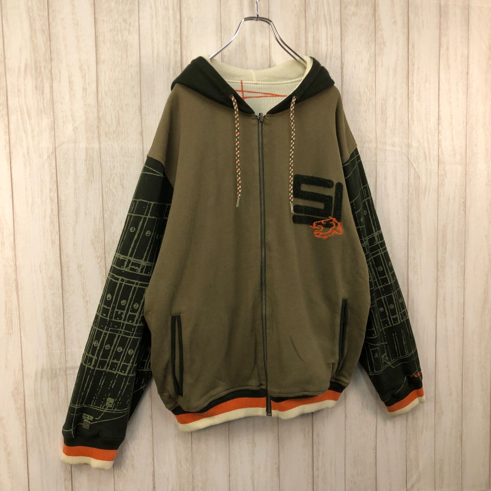 Sean John ショーン・ジョン アウター リバーシブル ジップアップ 