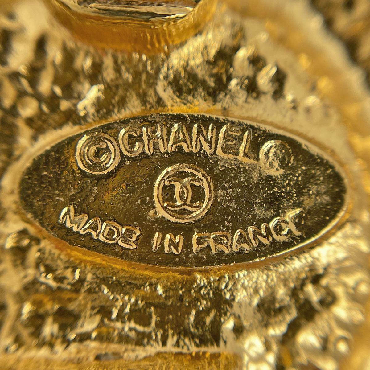 シャネル CHANEL フェイクパール デザイン イヤリング 丸型 ラウンド 