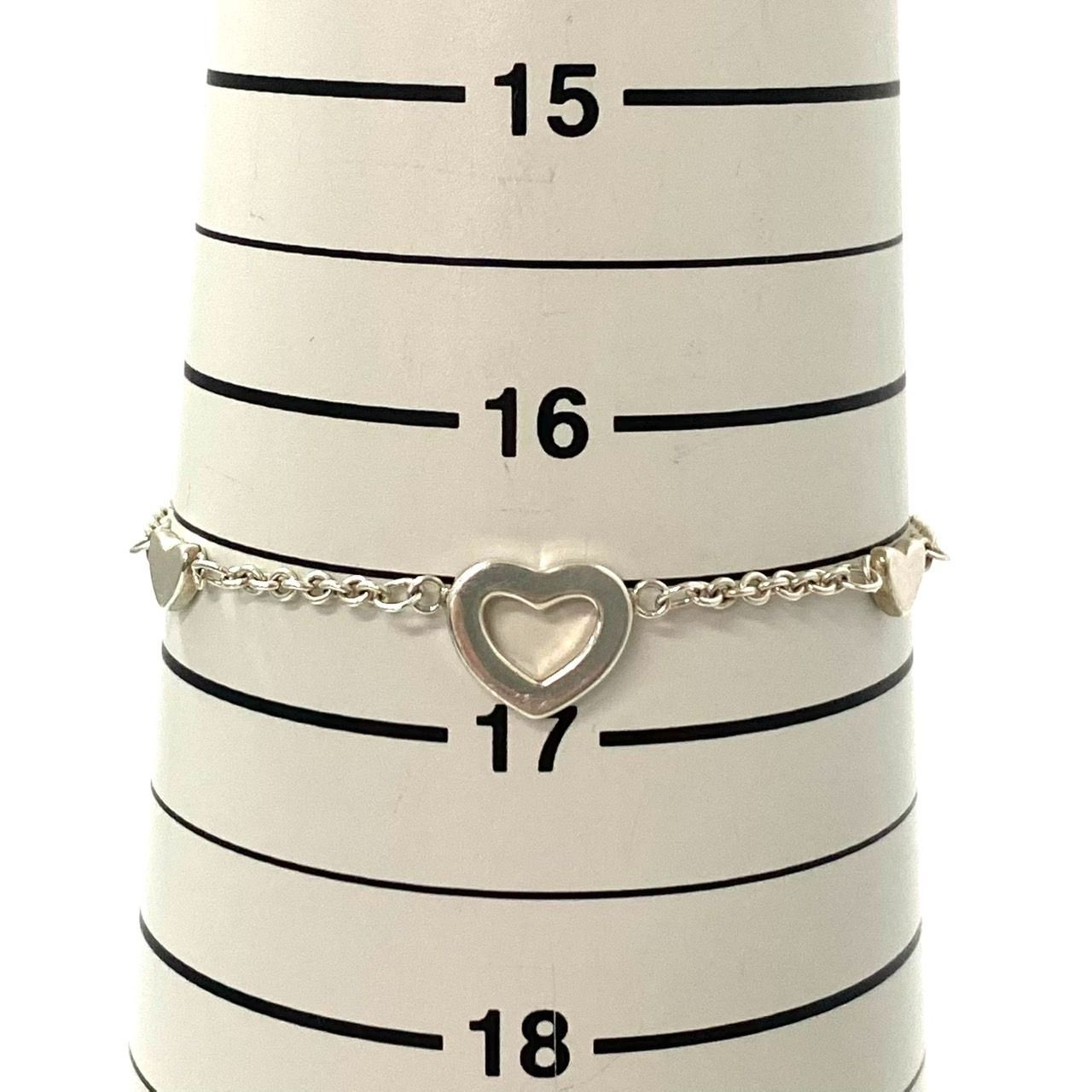 TIFFANY&Co.】ハートリンク ラリアット ブレスレット SV925 SILVER