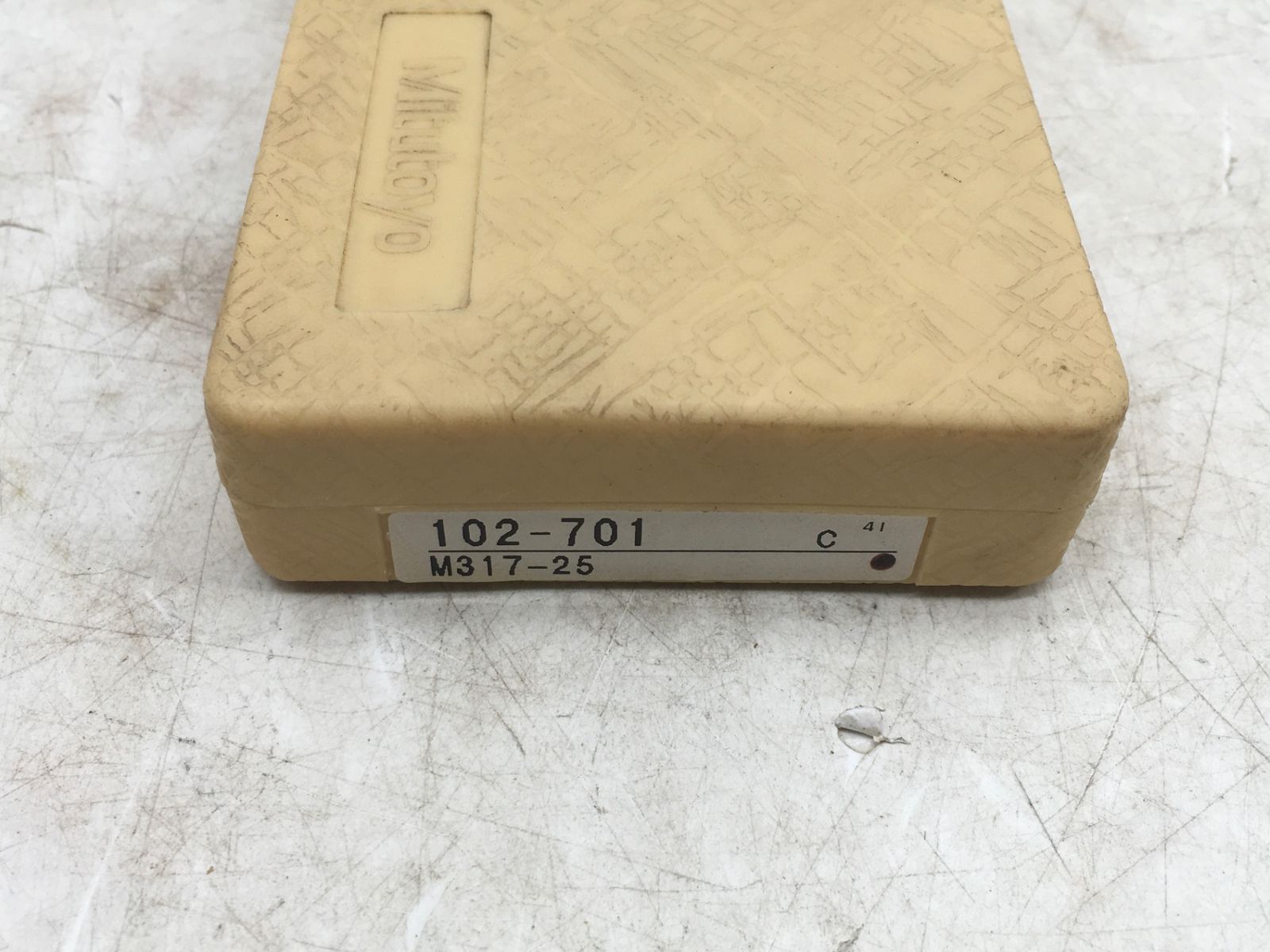 ミッチー 中古品】☆MITUTOYO/ミツトヨ ラチェットシンブルマイクロメータ