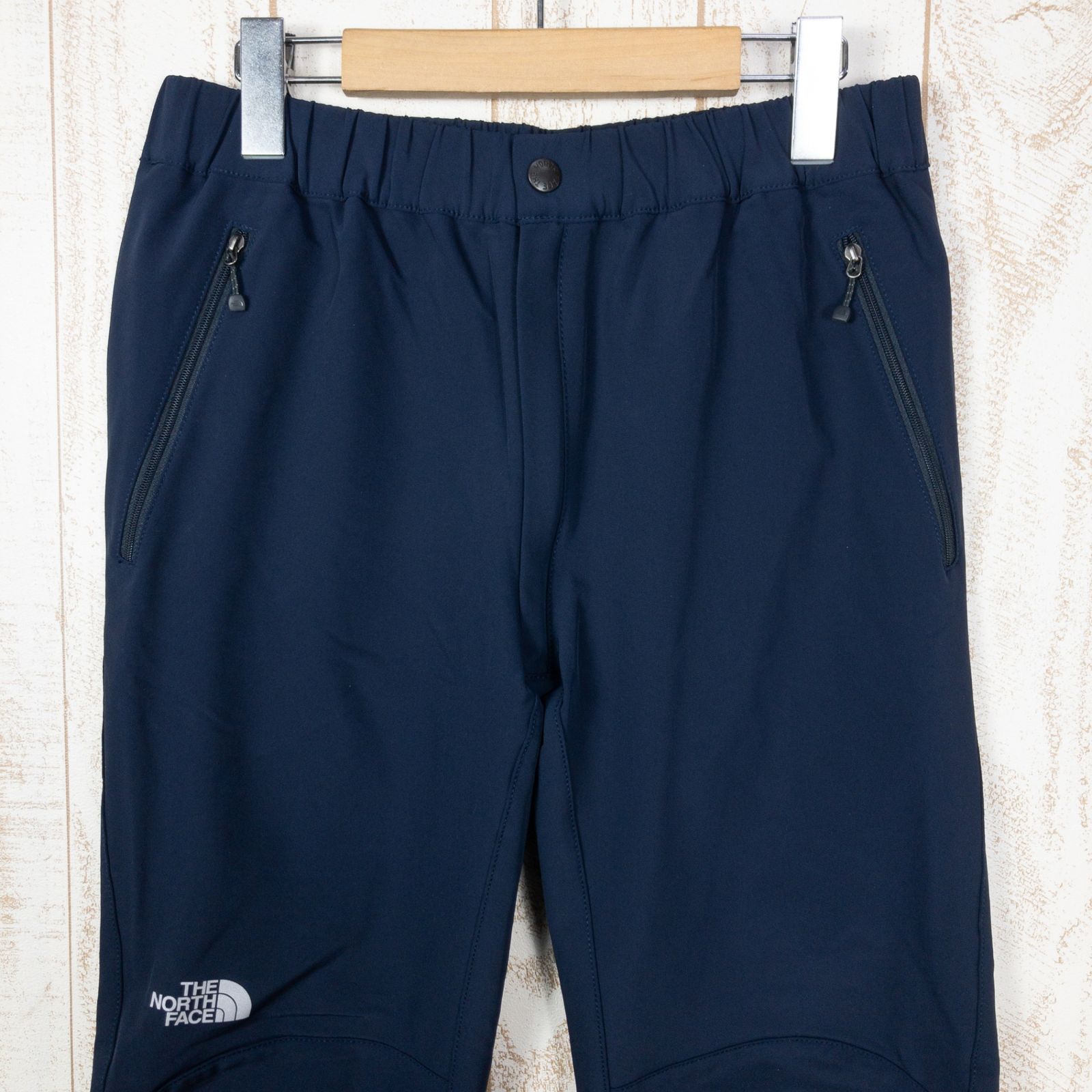 【Men's S ネイビー系】 The North Face ( ザ・ノースフェイス ) アルパイン ライト パンツ Alpine Light Pant ナイロン NB32027 Asian Men's ソフトシェル ロングパンツ ボトムス