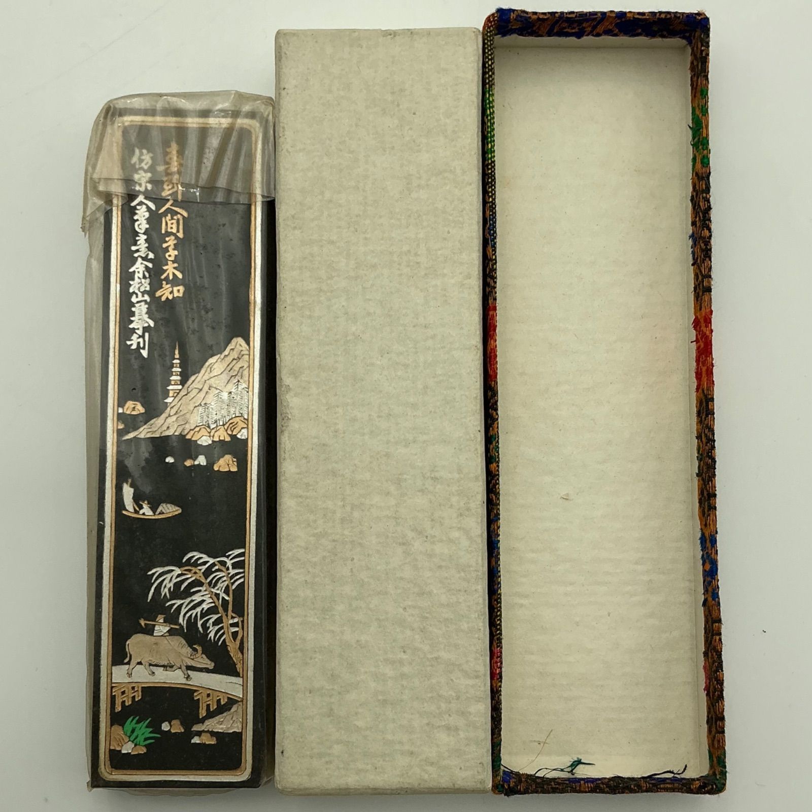 古梅園 墨 奈良老舗極上油煙古墨神鹿 (しんろく)高級作品用