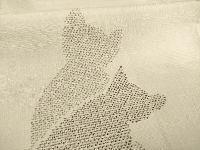 平和屋着物○紬 訪問着 猫 正絹 逸品 AAAZ4850ck - メルカリ