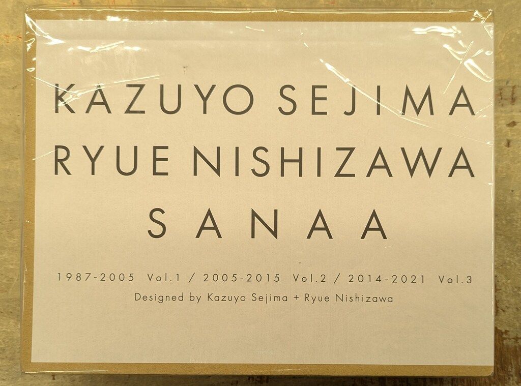 妹島和世|西沢立衛 KAZUYO SEJIMA RYUE NISHIZAWA SANAA 全3揃