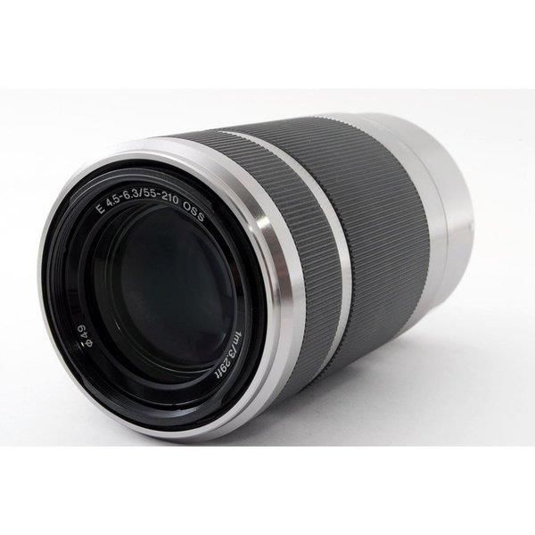 ソニー SONY SEL55210 E 55-210mm OSS F4.5-6.3 シルバー 美品 E
