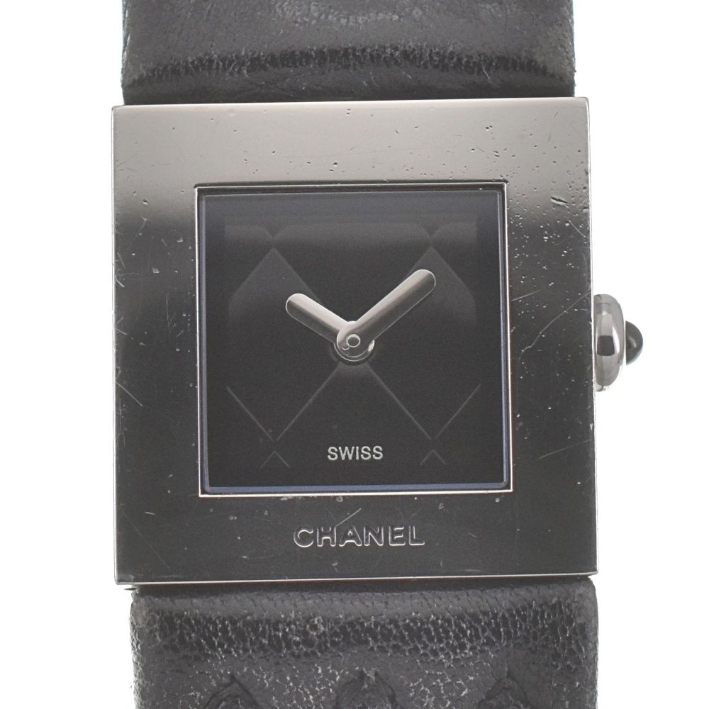 シャネル CHANEL H0116 マトラッセ SS|レザー クォーツ レディース I 139780