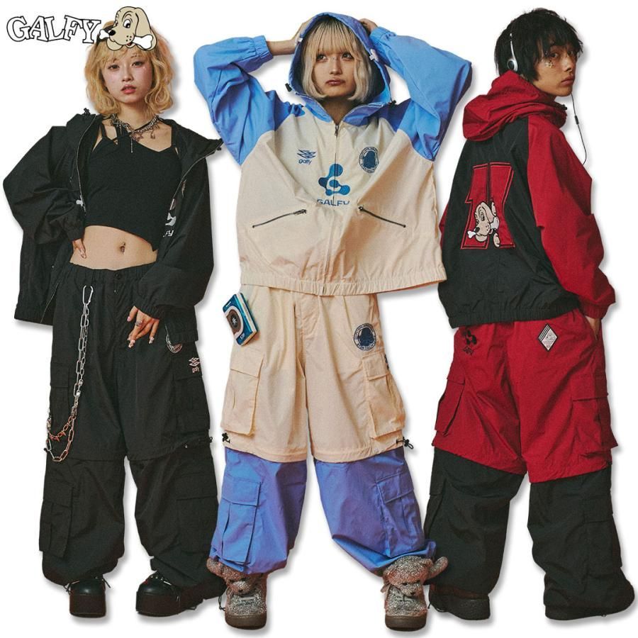 ガルフィー GALFY わんわんFCウィンドブレイカー わんわんFCヒザ