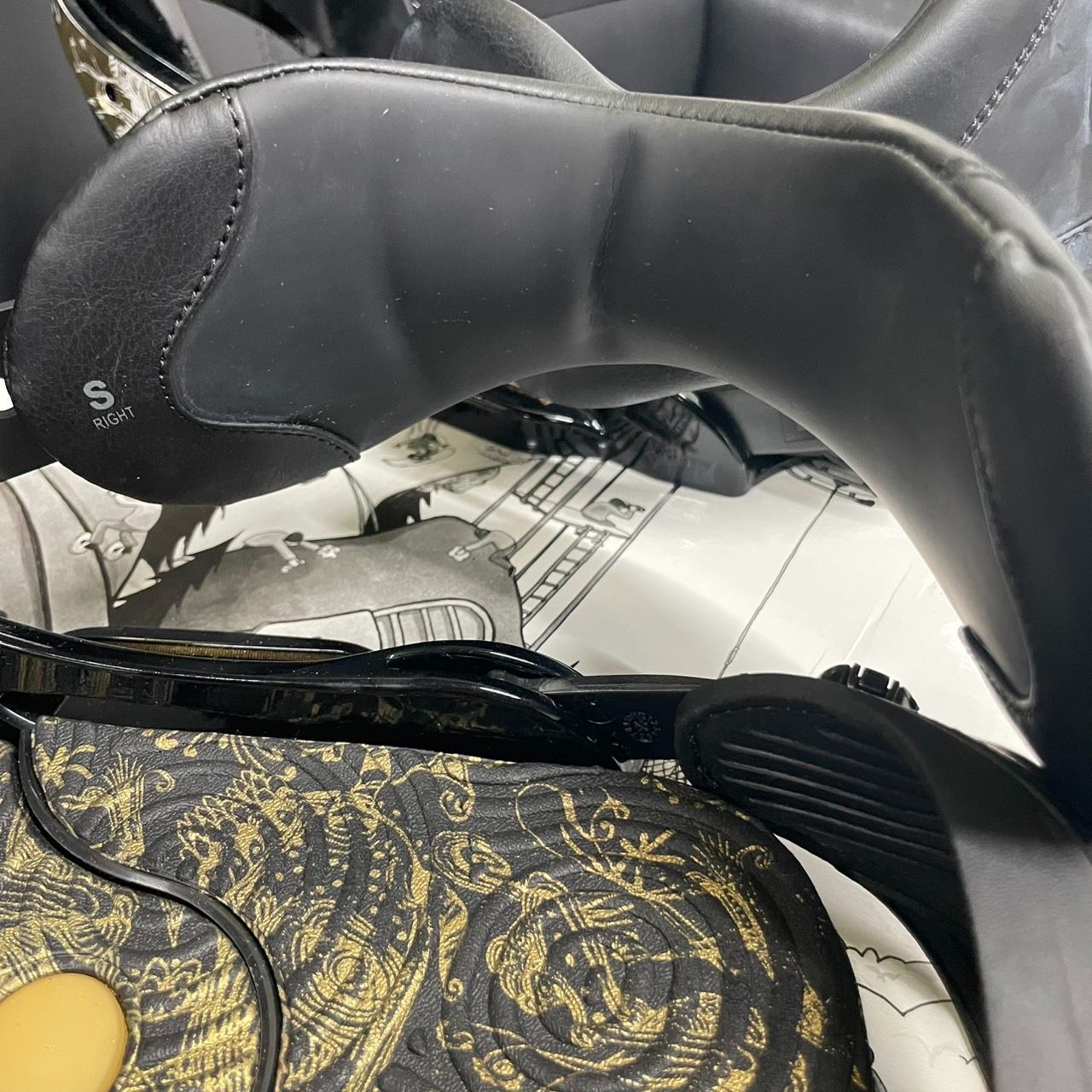 BURTON】ビンディング 右Sサイズ 左Mサイズ バートン STEP-ON ブーツ