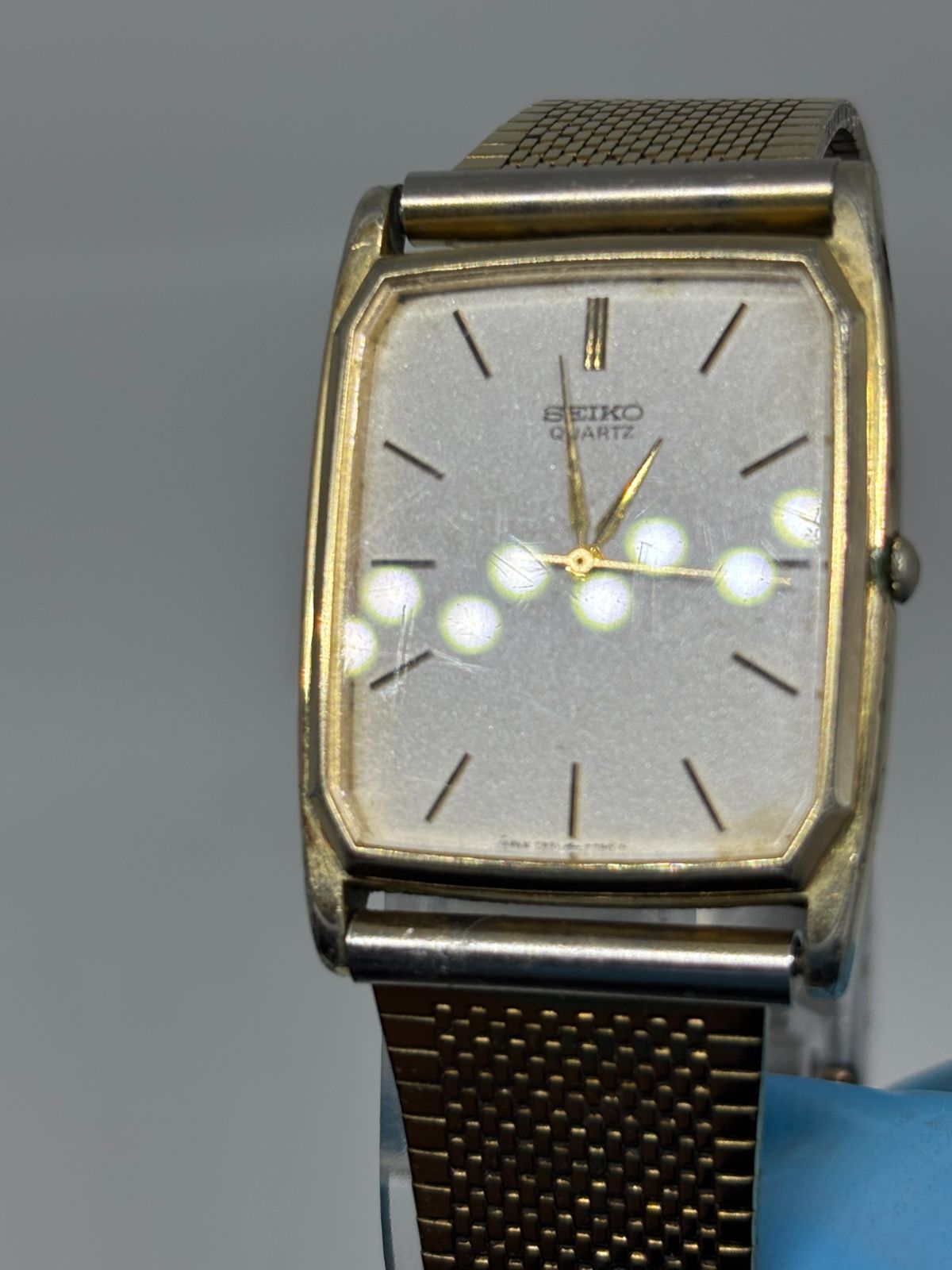 【新品電池】 SEIKO セイコー メンズ 腕時計 オクタゴン 新品電池】SEIKO グレー文字盤 オクタゴン グレー文字盤新品