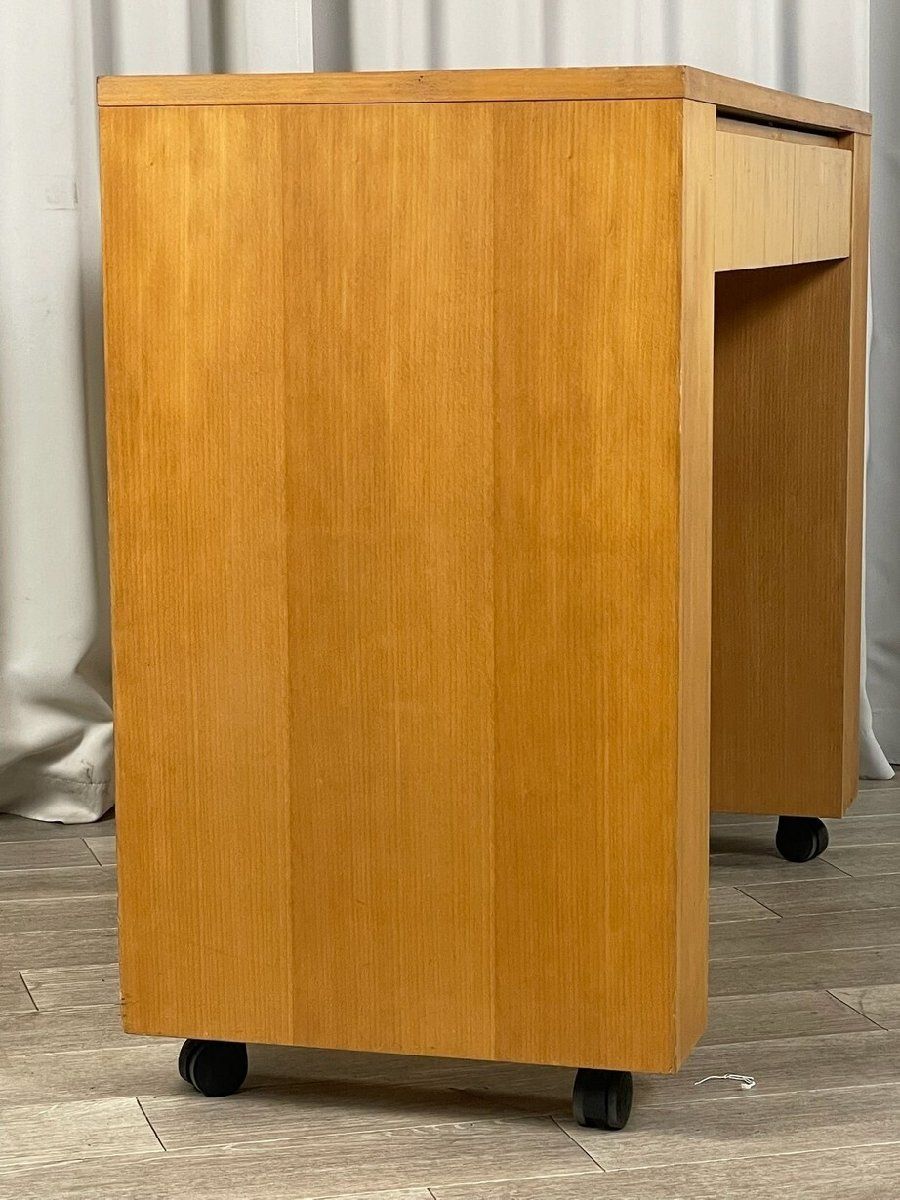 GR40 カンディハウス オーク材 コンソール デスク キャスター付 CONDEHOUSE ワーク パソコン オフィス 神奈川県秦野市 A4 MARWIL-DEMENAGEMENTS_CH