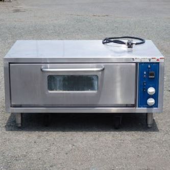 西濃営業所止 2011年製 ニチワ NBO-6 電気 ベーキング オーブン ベーカリー 縦2枚差 内寸W85D65H22cm 3相200V 6kw W125D80H60cm 150kg