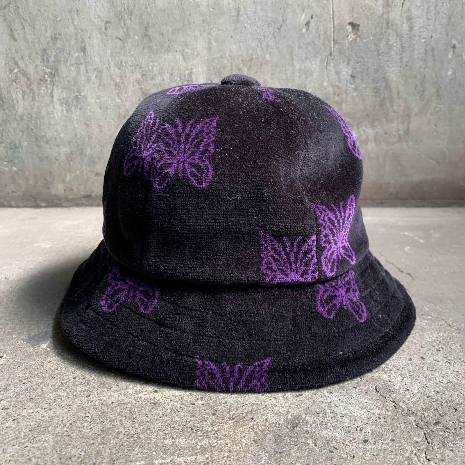 Needles Bermuda Hat - C/PE Papillon Velour LQ037 M