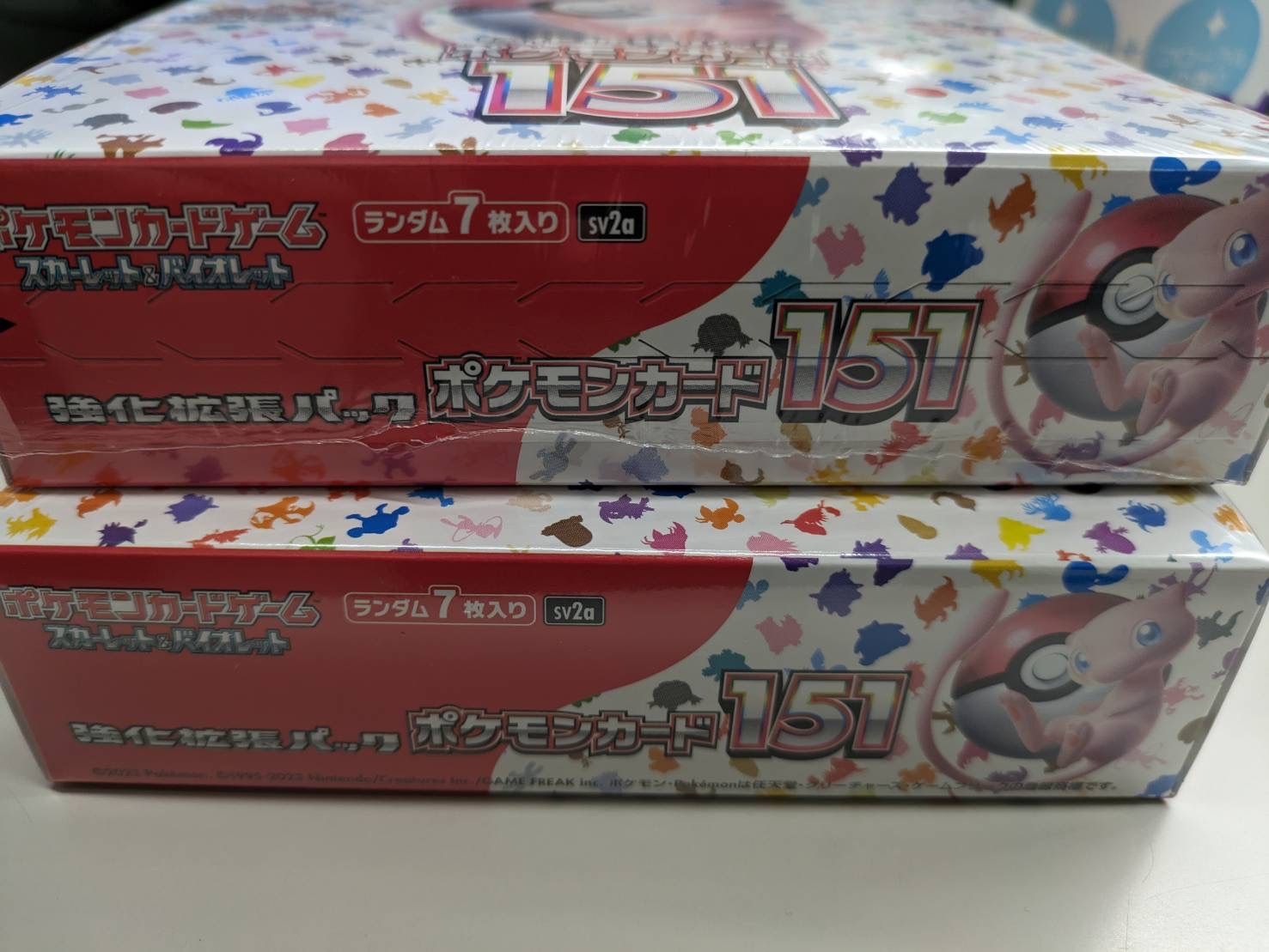 ポケモン カード 151 未開封シュリンク付き 2box - メルカリShops