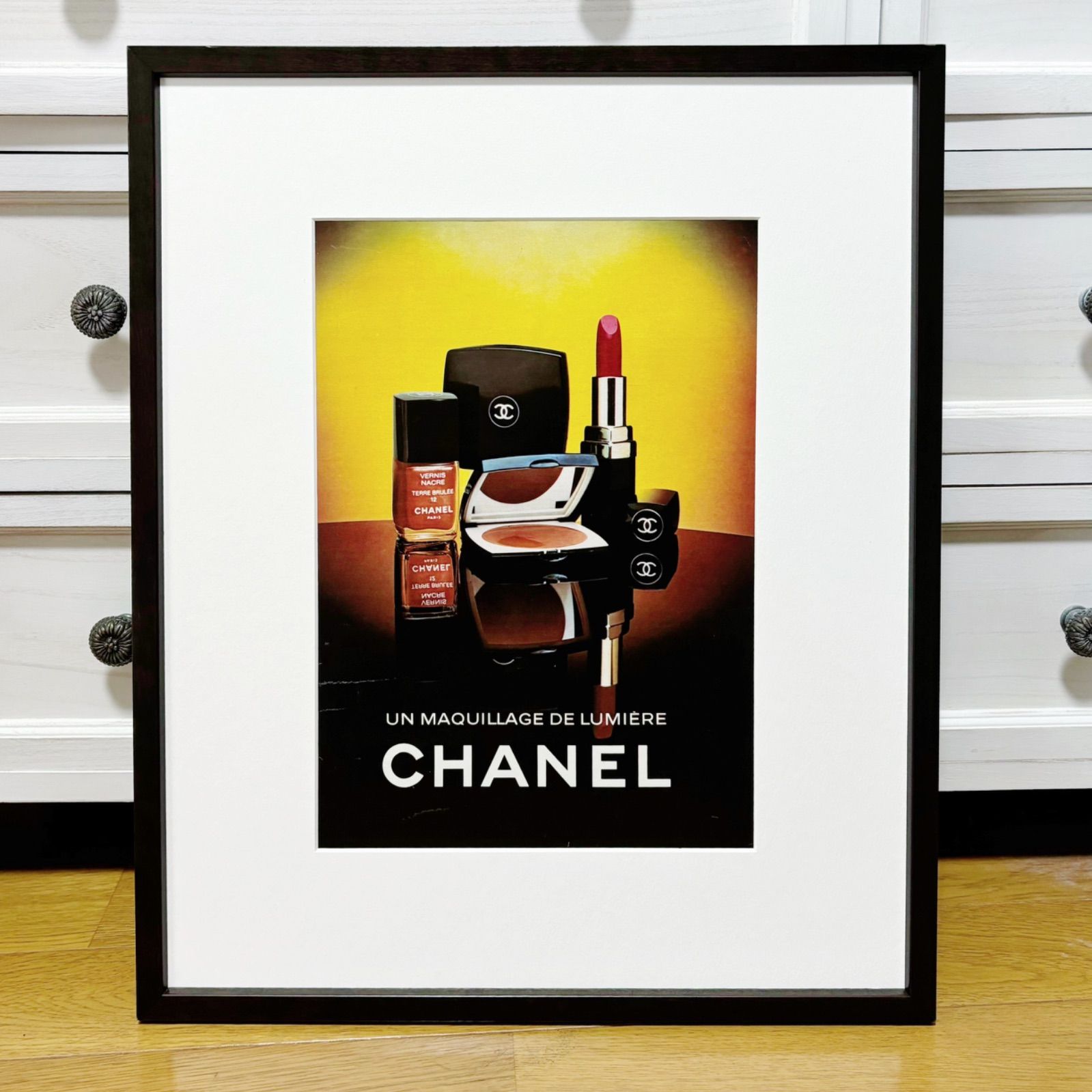 1977 広告＞Chanel シャネル ポスター ヴィンテージ アートポスター